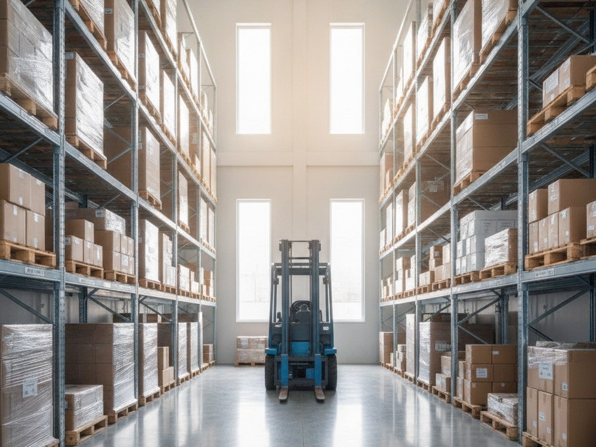 Warehouse stock and business inventory